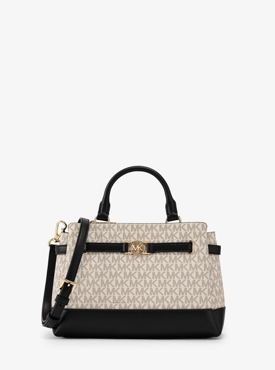 【マイケルコース/MICHAEL KORS】のREED センタージップ ベルテッド サッチェル スモール - MKシグネチャー マイケルコース 人気、トレンドファッション・服の通販 founy(ファニー) 　ファッション　Fashion　レディースファッション　Fashion for Women　コレクション　Collection, Seasonal Line　ショルダー　Shoulder, Shoulder Strap　ドロップ　Drop Shoulder, Dropped Style　ラグジュアリー　Luxury, Elegant　 other-1|ID: prp329100004808051 ipo3291000000034890800