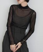 【セレクトモカ/SELECT MOCA】のシースルースキントップス 人気、トレンドファッション・服の通販 founy(ファニー) ファッション Fashion レディースファッション Fashion for Women トップス・カットソー Cut & Sew Tops おすすめ Recommended / Our Picks インナー Innerwear キャミソール Camisole, Spaghetti Strap Top キャミワンピース Cami Dress, Slip Dress コンパクト Compact, Small Size thumbnail ブラック-05|ID: prp329100004808052 ipo3291000000034890809