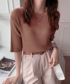 【アイモハ/aimoha】の【Jasmine】大きめリブカットソー 人気、トレンドファッション・服の通販 founy(ファニー) ファッション Fashion レディースファッション Fashion for Women トップス・カットソー Cut & Sew Tops カットソー・ベーシックTシャツ Cut-and-Sewn Tops / Stretch Tees & Basics アクセサリー Fashion Accessories シンプル Simple, Minimal 夏 Summer 春 Spring S/S・春夏 SS, Spring/Summer, Warm Season thumbnail ピンク|ID: prp329100004808062 ipo3291000000034890875