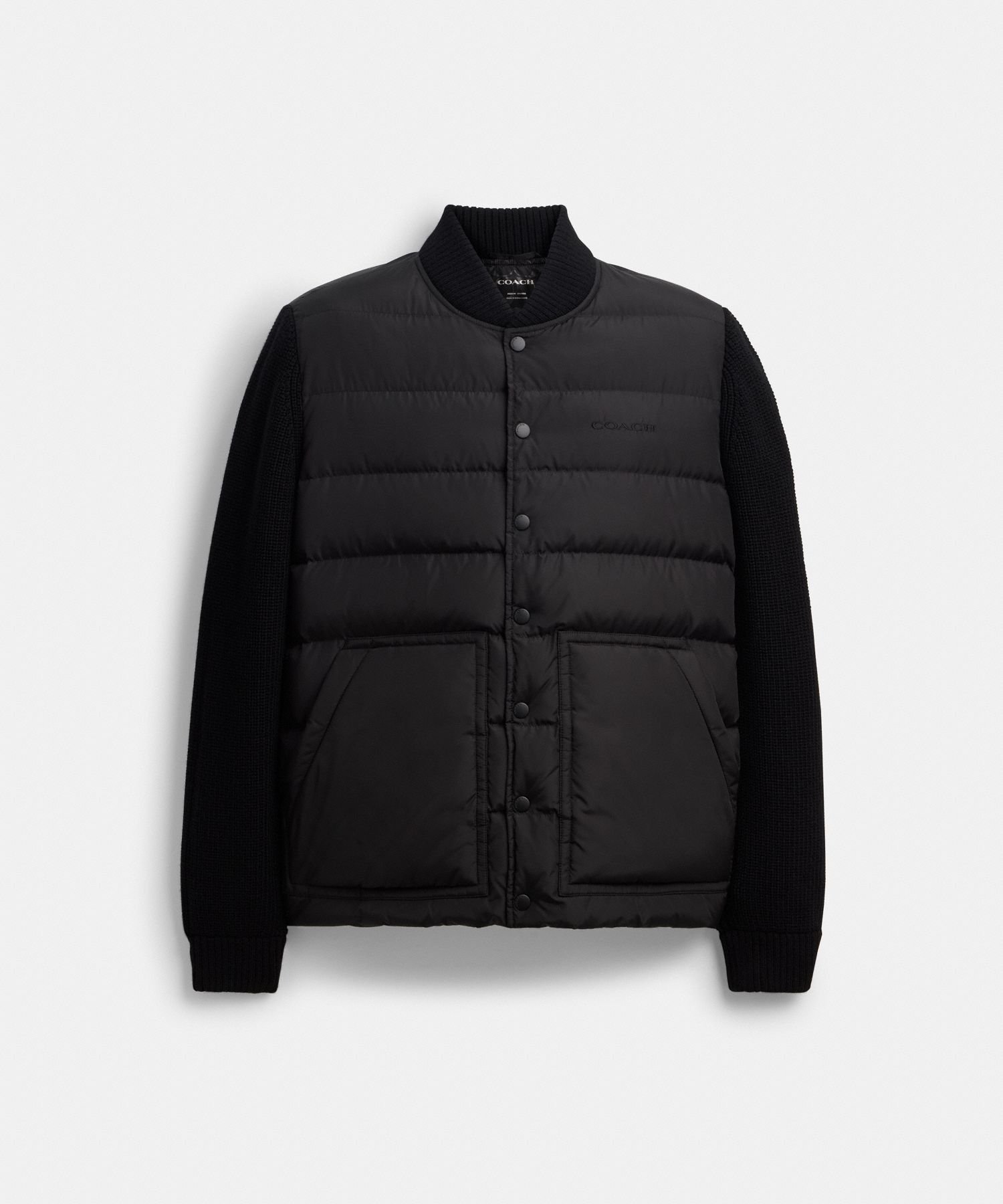 【コーチ/COACH / MEN】の【公式】パデッド カーディガン ジャケット 人気、トレンドファッション・服の通販 founy(ファニー) 　ファッション　Fashion　メンズファッション　Fashion for Men　アウトレット　Outlet / Clearance　カーディガン　Cardigan, Knitwear　シューズ　Shoes, Footwear　ジャケット　Jacket, Outerwear　フロント　Front, Front Design　ポケット　Pocket, Pocket Detail　メンズ　Men's, Menswear　ライニング　Inner Lining, Inner Fabric, Lined　洗える　Machine Washable　財布　Wallet, Purse　 other-1|ID: prp329100004808063 ipo3291000000034890869