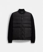 【コーチ/COACH / MEN】の【公式】パデッド カーディガン ジャケット 人気、トレンドファッション・服の通販 founy(ファニー) ファッション Fashion メンズファッション Fashion for Men アウトレット Outlet / Clearance カーディガン Cardigan, Knitwear シューズ Shoes, Footwear ジャケット Jacket, Outerwear フロント Front, Front Design ポケット Pocket, Pocket Detail メンズ Men's, Menswear ライニング Inner Lining, Inner Fabric, Lined 洗える Machine Washable 財布 Wallet, Purse thumbnail BLACK|ID: prp329100004808063 ipo3291000000034890870