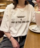 【チャオパニックティピー/CIAOPANIC TYPY】のフロッキーロゴプリント半袖オーバーTee 人気、トレンドファッション・服の通販 founy(ファニー) ファッション Fashion レディースファッション Fashion for Women トップス・カットソー Cut & Sew Tops カーゴパンツ Cargo Pants, Utility Pants サンダル Sandals, Summer Shoes シンプル Simple, Minimal スラックス Slacks, Dress Pants デニム Denim, Jeans Material トレンド Trend, Trending Now パジャマ Pajamas, Sleepwear フレア Flare, Flared フロント Front, Front Design プリント Print, Printed Pattern ベロア Velour, Soft Velvet 半袖 Short Sleeve, Half Sleeve ミュール Mule, Backless Shoes おすすめ Recommended / Our Picks thumbnail オフホワイト|ID: prp329100004808067 ipo3291000000034890898