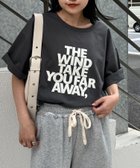【チャオパニックティピー/CIAOPANIC TYPY】のフロッキーロゴプリント半袖オーバーTee 人気、トレンドファッション・服の通販 founy(ファニー) ファッション Fashion レディースファッション Fashion for Women トップス・カットソー Cut & Sew Tops カーゴパンツ Cargo Pants, Utility Pants サンダル Sandals, Summer Shoes シンプル Simple, Minimal スラックス Slacks, Dress Pants デニム Denim, Jeans Material トレンド Trend, Trending Now パジャマ Pajamas, Sleepwear フレア Flare, Flared フロント Front, Front Design プリント Print, Printed Pattern ベロア Velour, Soft Velvet 半袖 Short Sleeve, Half Sleeve ミュール Mule, Backless Shoes おすすめ Recommended / Our Picks thumbnail チャコールグレー|ID: prp329100004808067 ipo3291000000034890906