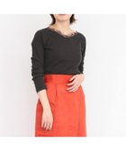 【ケービーエフ/KBF / URBAN RESEARCH】のレース付き裏起毛テレコトップス 人気、トレンドファッション・服の通販 founy(ファニー) ファッション Fashion レディースファッション Fashion for Women トップス・カットソー Cut & Sew Tops インナー Innerwear カットソー Cut and Sewn Top カーディガン Cardigan, Knitwear フィット Fit, Slim Fit レース Lace, Lace Fabric thumbnail CHARCOAL|ID: prp329100004808072 ipo3291000000034890961