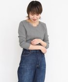【ケービーエフ/KBF / URBAN RESEARCH】のレース付き裏起毛テレコトップス 人気、トレンドファッション・服の通販 founy(ファニー) ファッション Fashion レディースファッション Fashion for Women トップス・カットソー Cut & Sew Tops インナー Innerwear カットソー Cut and Sewn Top カーディガン Cardigan, Knitwear フィット Fit, Slim Fit レース Lace, Lace Fabric thumbnail B.GRAY|ID: prp329100004808072 ipo3291000000034890964