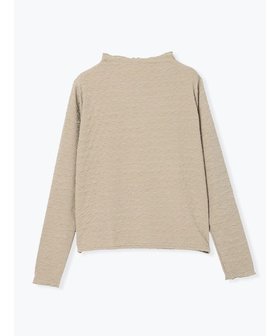 【ルディックパーク/LUDIC PARK】のフクレジャガードボトルネックプルオーバー 人気、トレンドファッション・服の通販 founy(ファニー) ファッション Fashion レディースファッション Fashion for Women トップス・カットソー Cut & Sew Tops カジュアルプルオーバー・ニットトップス Pullovers & Knit Tops / Casual Pullovers インナー Innerwear シンプル Simple, Minimal ボトルネック Bottle Neck, Mock Neck エレガント 上品 Elegant |ID:prp329100004808093