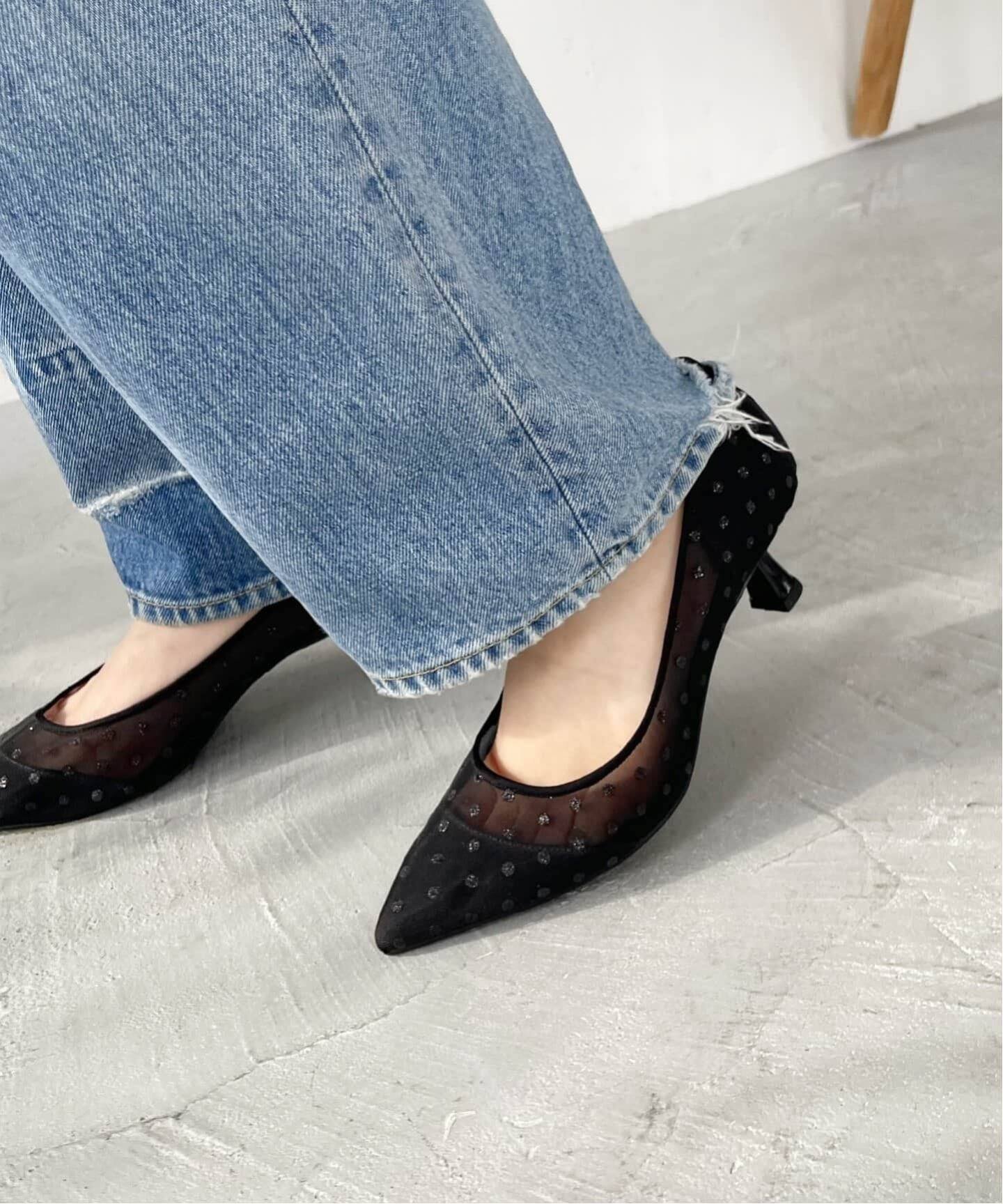 【ル タロン/Le Talon】の《追加》5cmポインテットラメチュールパンプス インテリア・キッズ・メンズ・レディースファッション・服の通販 founy(ファニー) ファッション Fashion レディースファッション Fashion for Women クール Cool, Chic グリッター Glitter, Sparkle シンプル Simple, Minimal チュール Tulip, Tulip Motif ドット Polka Dot, Dot Pattern フェミニン Feminine, Girly 人気 Popular, Best Seller ブラック C|ID: prp329100004808108 ipo3291000000034891430