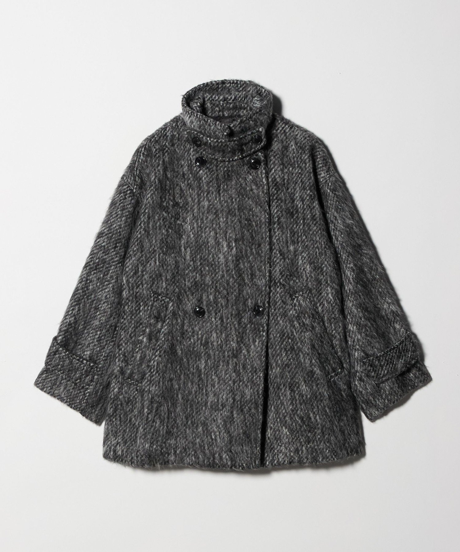 【ユナイテッドアローズ/UNITED ARROWS】のメランジ シャギー テーラードコート A DAY IN THE LIFE インテリア・キッズ・メンズ・レディースファッション・服の通販 founy(ファニー) ファッション Fashion レディースファッション Fashion for Women アウター Coat / Outerwear Collection コート・ロングコート・ピーコート Long Coats, Peacoats & More スタンド Stand Collar, Upright Stand スラックス Slacks, Dress Pants デニム Denim, Jeans Material トレンド Trend, Trending Now バランス Balance, Style Balance ミドル Middle Length, Mid Height メランジ Melange, Mixed Yarn 冬 Winter / This Winter アウトレット Outlet / Clearance ビジネス 仕事 通勤 Business / Work / Commuting DK.GRAY|ID: prp329100004808114 ipo3291000000034891488