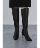 【スタイルデリ/STYLE DELI】の本革ポインテッドトゥロングブーツ 人気、トレンドファッション・服の通販 founy(ファニー) ファッション Fashion レディースファッション Fashion for Women シェイプ Shape, Slim Fit シューズ Shoes, Footwear ストレート Straight, Straight Cut ソックス Socks, Hosiery バランス Balance, Style Balance フォルム Silhouette, Form ベスト Vest, Waistcoat ロング Long, Long-Length thumbnail ブラック|ID: prp329100004808118 ipo3291000000034891520