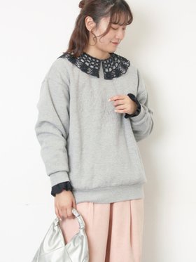 【サマンサモスモス/Samansa Mos2】の裏起毛ロゴ刺繍スウェット 人気、トレンドファッション・服の通販 founy(ファニー) ファッション Fashion レディースファッション Fashion for Women トップス・カットソー Cut & Sew Tops レディースパーカー・カジュアルフーディー Casual Hoodies & Sweatshirts スウェット・クルーネックトップス Sweatshirts & Crewnecks / Relaxed Fit Sweat Tops シンプル Simple, Minimal スウェット / スエット Sweatshirt, Sweatwear デニム Denim, Jeans Material リラックス Relax, Relaxed Fit ワイド Wide, Wide Fit |ID:prp329100004808142