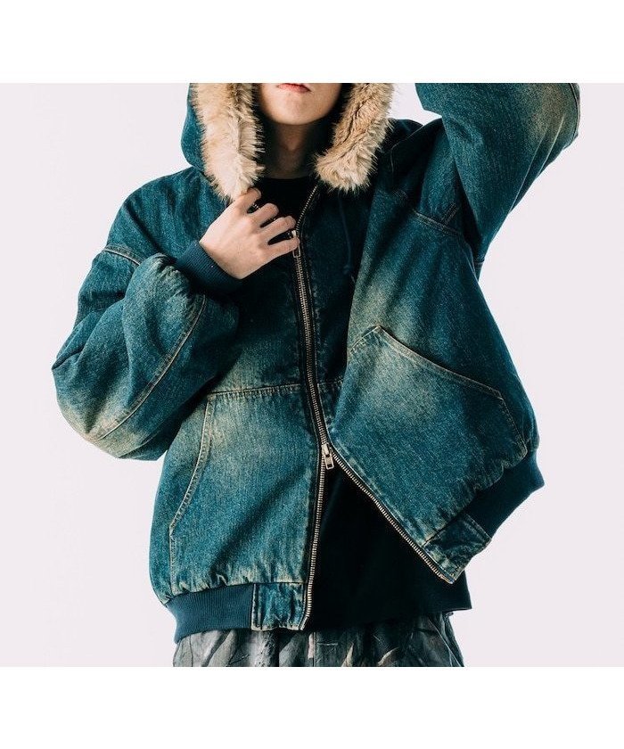 【フリークスストア/FREAK'S STORE】のフェイクファー ジップアップ 中綿 フードブルゾン 25AW インテリア・キッズ・メンズ・レディースファッション・服の通販 founy(ファニー) ファッション Fashion レディースファッション Fashion for Women アウター Coat / Outerwear Collection ブルゾンジャケット・スポーティアウター Blouson Jackets インナー Innerwear カーゴパンツ Cargo Pants, Utility Pants ジップアップ Zip-Up, Full Zip スウェット / スエット Sweatshirt, Sweatwear デニム Denim, Jeans Material トレンド Trend, Trending Now バランス Balance, Style Balance フェイク Faux, Fake フェイクファー Faux Fur, Imitation Fur ブルゾン Blouson, Bomber Jacket ミリタリー Military, Army Style 冬 Winter / This Winter A/W・秋冬 Autumn/Winter おすすめ Recommended / Our Picks 2025年 2025 2025-2026秋冬・A/W Autumn/Winter 2025–26 AW25–26 ブルー|ID: prp329100004808146 ipo3291000000034891726