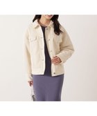 【プロポーション ボディドレッシング/PROPORTION BODY DRESSING】のコーデュロイブルゾン 25AW 人気、トレンドファッション・服の通販 founy(ファニー) ファッション Fashion レディースファッション Fashion for Women アウター Coat / Outerwear Collection ブルゾンジャケット・スポーティアウター Blouson Jackets 2025年 2025 2025-2026秋冬・A/W Autumn/Winter 2025–26 AW25–26 コーデュロイ Corduroy, Cord Fabric ドット Polka Dot, Dot Pattern フェミニン Feminine, Girly ブルゾン Blouson, Bomber Jacket ボンディング Bonding, Bonded Fabric thumbnail エクリュ1|ID: prp329100004808161 ipo3291000000034891845