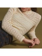 【ヴァン/Vin】のレースハイネックプルオーバー 人気、トレンドファッション・服の通販 founy(ファニー) ファッション Fashion レディースファッション Fashion for Women トップス・カットソー Cut & Sew Tops カジュアルプルオーバー・ニットトップス Pullovers & Knit Tops / Casual Pullovers おすすめ Recommended / Our Picks インナー Innerwear スウェット / スエット Sweatshirt, Sweatwear タートルネック Turtleneck, High Neck フラワー Flower, Floral フリル Frill, Ruffle モチーフ Motif, Design Theme レース Lace, Lace Fabric ロング Long, Long-Length thumbnail オフホワイト|ID: prp329100004808174 ipo3291000000034892020