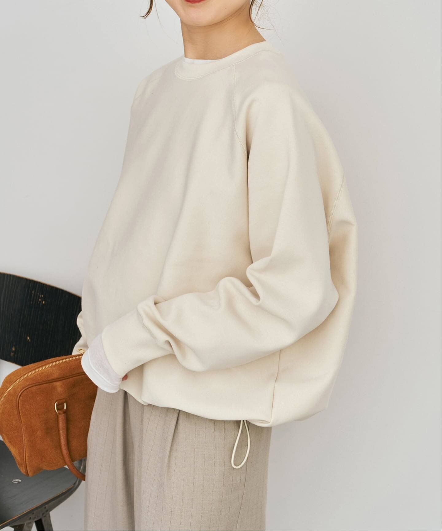 【スピック&スパン/Spick & Span】の《新色有り / 追加 》ダンボールヘムギャザープルオーバー インテリア・キッズ・メンズ・レディースファッション・服の通販 founy(ファニー) 　ファッション　Fashion　レディースファッション　Fashion for Women　トップス・カットソー　Cut & Sew Tops　カジュアルプルオーバー・ニットトップス　Pullovers & Knit Tops / Casual Pullovers　ナチュラル|ID: prp329100004808202 ipo3291000000034892185