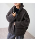 【フレームワーク/FRAMeWORK】のシャギーフーディコクーンコート 人気、トレンドファッション・服の通販 founy(ファニー) ファッション Fashion レディースファッション Fashion for Women アウター Coat / Outerwear Collection コート・ロングコート・ピーコート Long Coats, Peacoats & More インナー Innerwear シンプル Simple, Minimal デニム Denim, Jeans Material フォルム Silhouette, Form 別注 Limited Edition, Custom Order thumbnail グレー|ID: prp329100004808216 ipo3291000000034892283