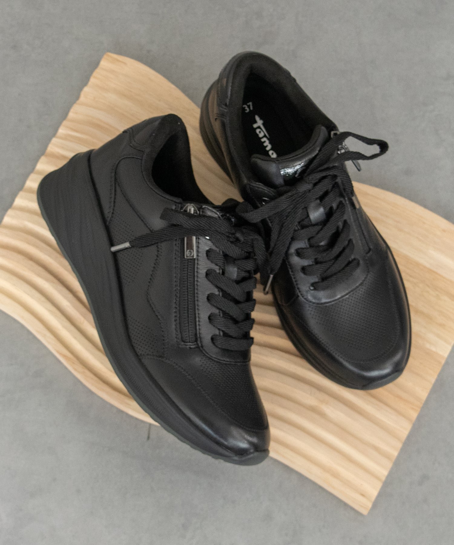 【インター ショシュール/INTER-CHAUSSURES】の【Tamaris】ファスナー付き5cmヒールスニーカー インテリア・キッズ・メンズ・レディースファッション・服の通販 founy(ファニー) ファッション Fashion レディースファッション Fashion for Women クラシカル Classical, Vintage-Inspired スニーカー Sneakers, Trainers スポーティ Sporty, Casual Athletic トレンド Trend, Trending Now 人気 Popular, Best Seller BL|ID: prp329100004808241 ipo3291000000034892492