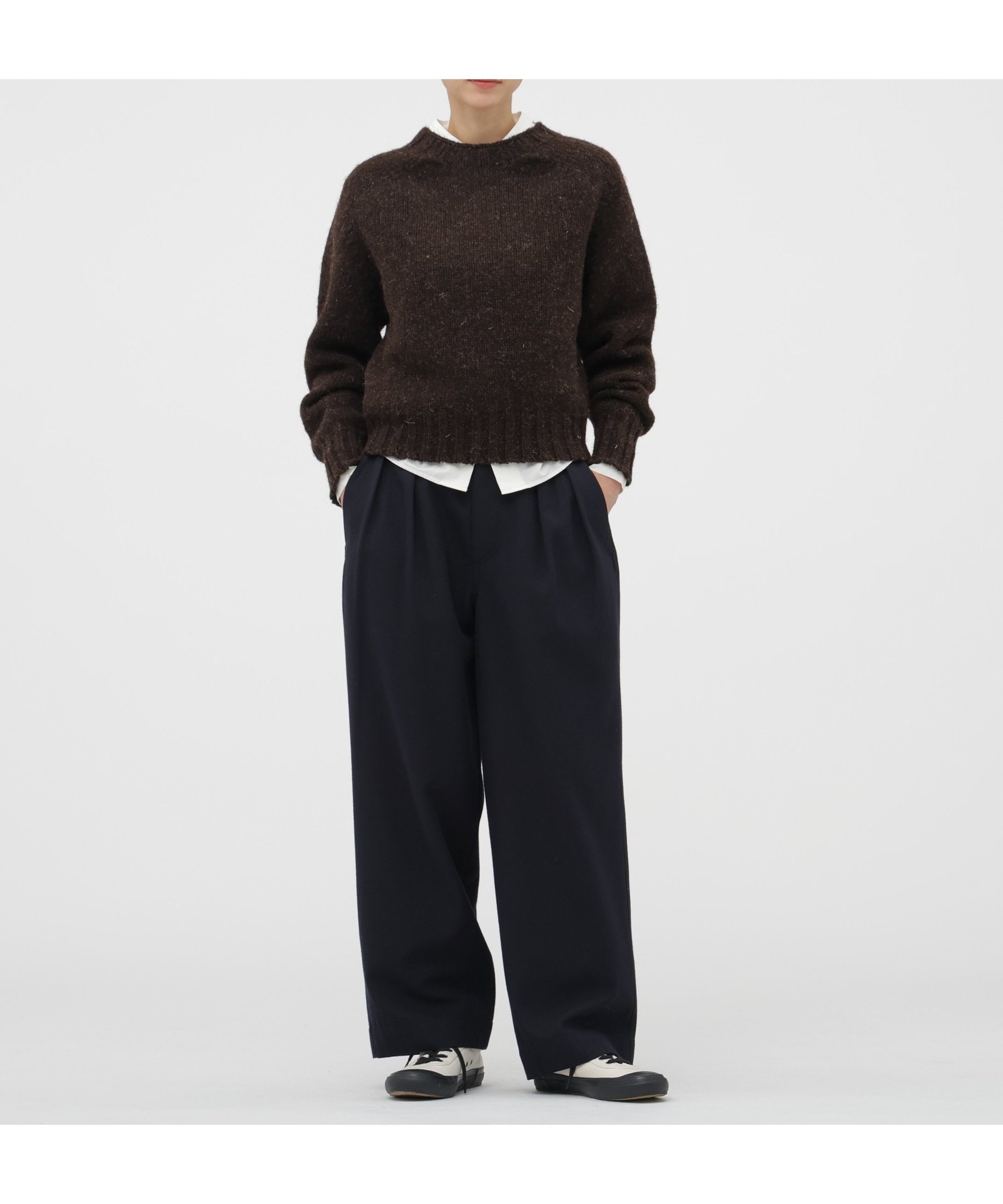 【マーガレットハウエル/MARGARET HOWELL】のWOOL COTTON DRILL TROUSERS インテリア・キッズ・メンズ・レディースファッション・服の通販 founy(ファニー) ファッション Fashion レディースファッション Fashion for Women ギャザー Gathered, Ruffled ショーツ Shorts, Short Pants リラックス Relax, Relaxed Fit エレガント 上品 Elegant 夏 Summer NAVY|ID: prp329100004808247 ipo3291000000034892540