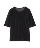 【ビアンカ/BIANCA】の【BAILA12月号掲載】【トレンドミックス】シアーベロアカットソー ブラック|ID: prp329100004808259 ipo3291000000034892627