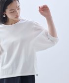 【ビアンカ/BIANCA】の【デイリーユース】リラクシーコンビカットソー ホワイト|ID: prp329100004808260 ipo3291000000034892635