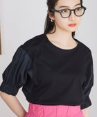 【ビアンカ/BIANCA】の【デイリーユース】リラクシーコンビカットソー ブラック|ID: prp329100004808260 ipo3291000000034892636