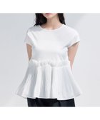 【ビアンカ/BIANCA】の【マルチシーン】モダンプリーツコンビT オフホワイト|ID: prp329100004808264 ipo3291000000034892660
