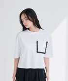 【ビアンカ/BIANCA】の【デイリーユース】ポケットレースカットソー 人気、トレンドファッション・服の通販 founy(ファニー) ファッション Fashion レディースファッション Fashion for Women トップス・カットソー Cut & Sew Tops カットソー・ベーシックTシャツ Cut-and-Sewn Tops / Stretch Tees & Basics エレガント 上品 Elegant 春 Spring 秋 Autumn シルケット Silket, Silky Cotton シンプル Simple, Minimal ストレッチ Stretch, Stretchy Fabric トレンド Trend, Trending Now ファブリック Fabric, Textile リラックス Relax, Relaxed Fit レース Lace, Lace Fabric おすすめ Recommended / Our Picks 夏 Summer 2025年 2025 2025春夏・S/S Spring/Summer 2025 SS25 thumbnail ホワイト|ID: prp329100004808265 ipo3291000000034892671