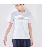 【ビアンカ/BIANCA】の【デイリーユース】メッセージプリントT 人気、トレンドファッション・服の通販 founy(ファニー) ファッション Fashion レディースファッション Fashion for Women 春 Spring 秋 Autumn コンパクト Compact, Small Size シルケット Silket, Silky Cotton ジャケット Jacket, Outerwear ストレッチ Stretch, Stretchy Fabric ドレープ Drape, Draping Fabric ファブリック Fabric, Textile プリント Print, Printed Pattern おすすめ Recommended / Our Picks 夏 Summer エレガント 上品 Elegant thumbnail ホワイト|ID: prp329100004808266 ipo3291000000034892674