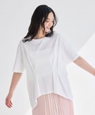 【ビアンカ/BIANCA】の【マルチシーン】ハンカチーフヘムT 人気、トレンドファッション・服の通販 founy(ファニー) ファッション Fashion レディースファッション Fashion for Women 春 Spring 秋 Autumn ショルダー Shoulder, Shoulder Strap ダウン Down, Puffer ドロップ Drop Shoulder, Dropped Style ファブリック Fabric, Textile リラックス Relax, Relaxed Fit 楽ちん Easy Fit, Comfortable おすすめ Recommended / Our Picks 夏 Summer エレガント 上品 Elegant thumbnail ホワイト|ID: prp329100004808268 ipo3291000000034892687