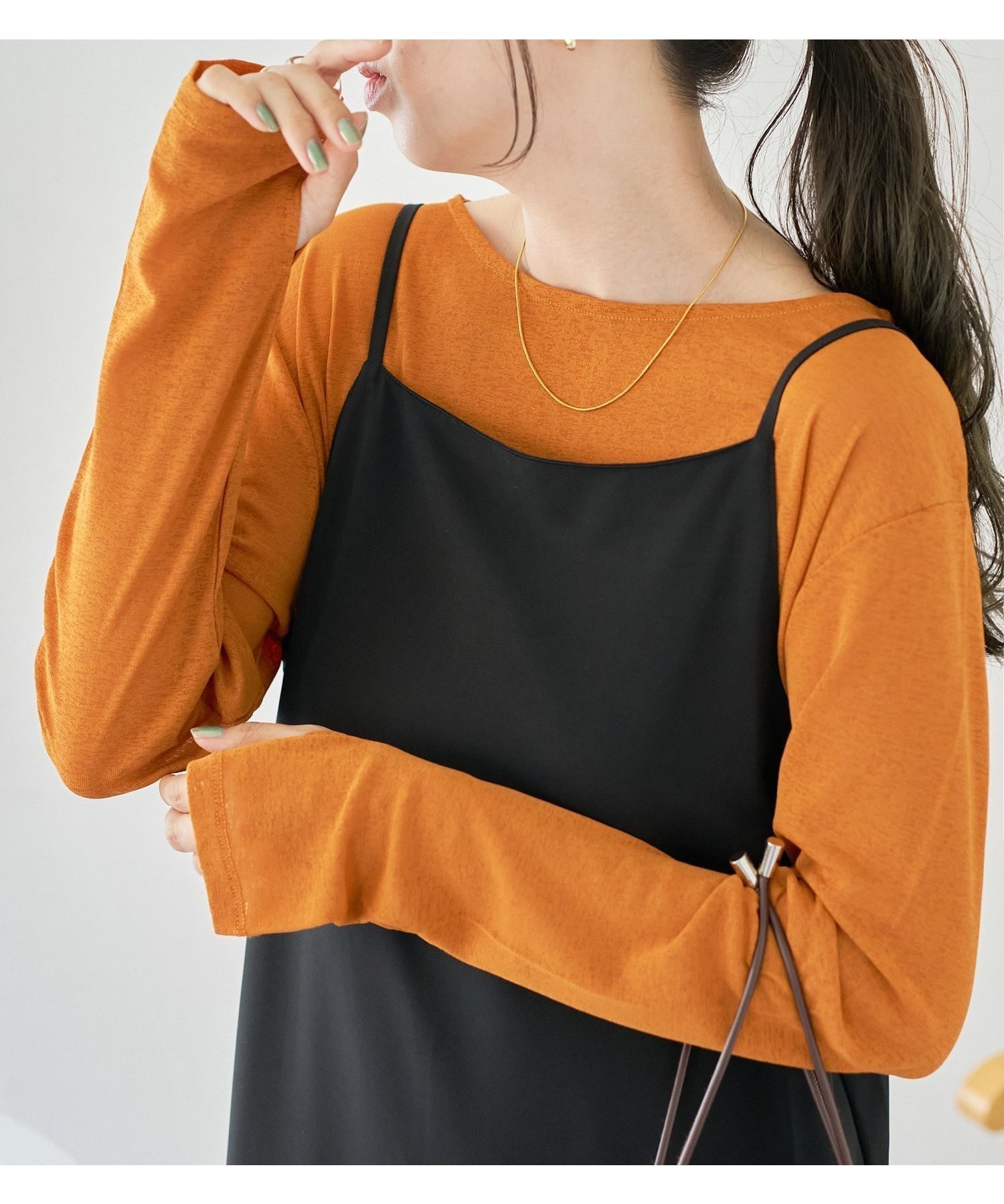 【ディスコート/Discoat】の【新色追加!】シアープルオーバー 《WEB限定カラーあり》 インテリア・キッズ・メンズ・レディースファッション・服の通販 founy(ファニー) 　ファッション　Fashion　レディースファッション　Fashion for Women　トップス・カットソー　Cut & Sew Tops　カジュアルプルオーバー・ニットトップス　Pullovers & Knit Tops / Casual Pullovers　インナー　Innerwear　キャミソール　Camisole, Spaghetti Strap Top　キャミワンピース　Cami Dress, Slip Dress　吸水　Absorbent, Quick-Dry　シアー　Sheer, See-Through　スウェット / スエット　Sweatshirt, Sweatwear　スラックス　Slacks, Dress Pants　スリット　Slit, Slit Detail　とろみ　Fluid, Flowy Fabric　デニム　Denim, Jeans Material　メンズ　Men's, Menswear　おすすめ　Recommended / Our Picks　オレンジ|ID: prp329100004808277 ipo3291000000034892745