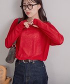 【ディスコート/Discoat】の【新色追加!】シアープルオーバー 《WEB限定カラーあり》 人気、トレンドファッション・服の通販 founy(ファニー) ファッション Fashion レディースファッション Fashion for Women トップス・カットソー Cut & Sew Tops カジュアルプルオーバー・ニットトップス Pullovers & Knit Tops / Casual Pullovers インナー Innerwear キャミソール Camisole, Spaghetti Strap Top キャミワンピース Cami Dress, Slip Dress 吸水 Absorbent, Quick-Dry シアー Sheer, See-Through スウェット / スエット Sweatshirt, Sweatwear スラックス Slacks, Dress Pants スリット Slit, Slit Detail とろみ Fluid, Flowy Fabric デニム Denim, Jeans Material メンズ Men's, Menswear おすすめ Recommended / Our Picks thumbnail レッド|ID: prp329100004808277 ipo3291000000034892754