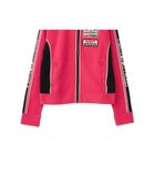 【ヒステリックグラマー/HYSTERIC GLAMOUR】のUNLIMITEDワッペン シングルライダース 人気、トレンドファッション・服の通販 founy(ファニー) ファッション Fashion レディースファッション Fashion for Women アウター Coat / Outerwear Collection ライダースジャケット / レザースタイル Riders Jackets & Biker Style ジャカード/ジャガード Jacquard, Woven Pattern ミラノリブ Milano Rib, Milano Stitch A/W・秋冬 Autumn/Winter thumbnail ピンク|ID: prp329100004808280 ipo3291000000034892773