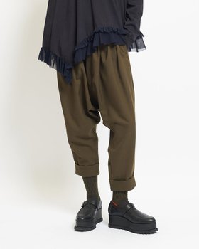 【ゴム/gomme】のダブルヘムサルエルパンツ 人気、トレンドファッション・服の通販 founy(ファニー) ファッション Fashion レディースファッション Fashion for Women パンツ Pants & Trousers カーディガン Cardigan, Knitwear サンダル Sandals, Summer Shoes ダブル Double, Double-Breasted バランス Balance, Style Balance フィット Fit, Slim Fit フロント Front, Front Design ポケット Pocket, Pocket Detail リラックス Relax, Relaxed Fit ロング Long, Long-Length 厚底 Platform Shoes |ID:prp329100004808284