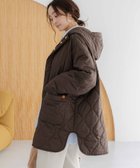 【エルーラ/Elura】のWUNIVERSAL OVERALL別注 キルティングフードブルゾン/579951 ダークブラウン58|ID: prp329100004808288 ipo3291000000034945953