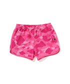 【ア ベイシング エイプ/A BATHING APE】のCOLOR CAMO SWEAT SHORTS L 人気、トレンドファッション・服の通販 founy(ファニー) ファッション Fashion レディースファッション Fashion for Women トップス・カットソー Cut & Sew Tops レディースパーカー・カジュアルフーディー Casual Hoodies & Sweatshirts スウェット・クルーネックトップス Sweatshirts & Crewnecks / Relaxed Fit Sweat Tops シンプル Simple, Minimal ドローコード Drawcord, Drawstring Cord リラックス Relax, Relaxed Fit ワンポイント One Point, Statement Accent thumbnail PINK|ID: prp329100004808302 ipo3291000000034892973
