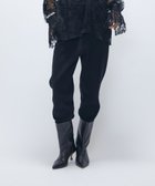 【プルミエ アロンディスモン/1er Arrondissement / MEN】のウールカシミアダブルフェイスリブパンツ 人気、トレンドファッション・服の通販 founy(ファニー) ファッション Fashion メンズファッション Fashion for Men ボトムス Bottoms おすすめ Recommended / Our Picks セットアップ Set-Up, Coordinated Outfit バランス Balance, Style Balance ボトルネック Bottle Neck, Mock Neck リラックス Relax, Relaxed Fit エレガント 上品 Elegant 軽量 Lightweight, Ultra Light thumbnail Black|ID: prp329100004808304 ipo3291000000034892991