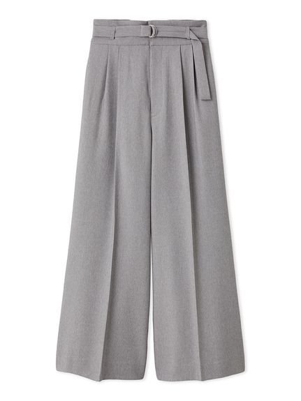 【スナイデル/SNIDEL】のスタイルアップベルティッドワイドパンツ インテリア・キッズ・メンズ・レディースファッション・服の通販 founy(ファニー) 　ファッション　Fashion　レディースファッション　Fashion for Women　パンツ　Pants & Trousers　イエロー　Yellow　インナー　Innerwear　スマート　Smart, Elegant　フィット　Fit, Slim Fit　ワイド　Wide, Wide Fit　おすすめ　Recommended / Our Picks　エレガント 上品　Elegant　GRY[006]|ID: prp329100004808328 ipo3291000000034893251