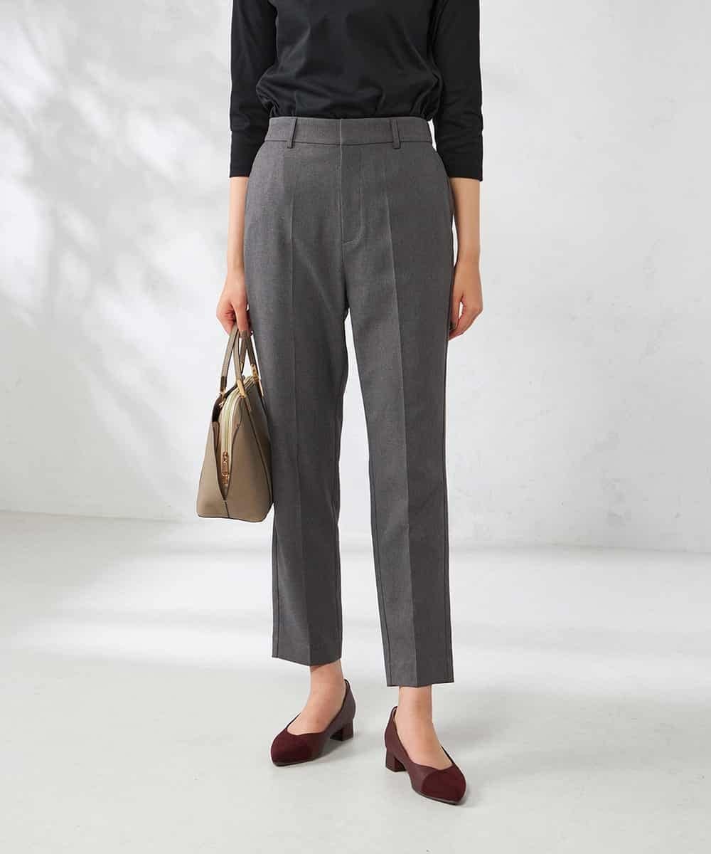 【アー ヴェー ヴェー/a.v.v】の【洗える/イージーケア/吸水速乾/ストレッチ】梳毛調テーパードパンツ インテリア・キッズ・メンズ・レディースファッション・服の通販 founy(ファニー) ファッション Fashion レディースファッション Fashion for Women パンツ Pants & Trousers 洗える Machine Washable ギャザー Gathered, Ruffled クロップド Cropped, Short Length 吸水 Absorbent, Quick-Dry ジャケット Jacket, Outerwear ストレッチ Stretch, Stretchy Fabric ストレート Straight, Straight Cut セットアップ Set-Up, Coordinated Outfit タイトスカート Pencil Skirt, Tight Skirt 定番 Standard, Basic Item フレア Flare, Flared ベーシック Basic, Essential 楽ちん Easy Fit, Comfortable ワイド Wide, Wide Fit 再入荷 Restock / Back in Stock ビジネス 仕事 通勤 Business / Work / Commuting ダークグレー|ID: prp329100004808333 ipo3291000000034893283