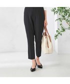 【アー ヴェー ヴェー/a.v.v】の【洗える/イージーケア/吸水速乾/ストレッチ】梳毛調テーパードパンツ 人気、トレンドファッション・服の通販 founy(ファニー) ファッション Fashion レディースファッション Fashion for Women パンツ Pants & Trousers 洗える Machine Washable ギャザー Gathered, Ruffled クロップド Cropped, Short Length 吸水 Absorbent, Quick-Dry ジャケット Jacket, Outerwear ストレッチ Stretch, Stretchy Fabric ストレート Straight, Straight Cut セットアップ Set-Up, Coordinated Outfit タイトスカート Pencil Skirt, Tight Skirt 定番 Standard, Basic Item フレア Flare, Flared ベーシック Basic, Essential 楽ちん Easy Fit, Comfortable ワイド Wide, Wide Fit 再入荷 Restock / Back in Stock ビジネス 仕事 通勤 Business / Work / Commuting thumbnail ブラック|ID: prp329100004808333 ipo3291000000034893285