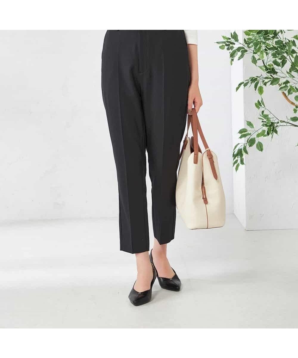 【アー ヴェー ヴェー/a.v.v】の【洗える/イージーケア/吸水速乾/ストレッチ】梳毛調テーパードパンツ インテリア・キッズ・メンズ・レディースファッション・服の通販 founy(ファニー) ファッション Fashion レディースファッション Fashion for Women パンツ Pants & Trousers 洗える Machine Washable ギャザー Gathered, Ruffled クロップド Cropped, Short Length 吸水 Absorbent, Quick-Dry ジャケット Jacket, Outerwear ストレッチ Stretch, Stretchy Fabric ストレート Straight, Straight Cut セットアップ Set-Up, Coordinated Outfit タイトスカート Pencil Skirt, Tight Skirt 定番 Standard, Basic Item フレア Flare, Flared ベーシック Basic, Essential 楽ちん Easy Fit, Comfortable ワイド Wide, Wide Fit 再入荷 Restock / Back in Stock ビジネス 仕事 通勤 Business / Work / Commuting ブラック|ID: prp329100004808333 ipo3291000000034893285