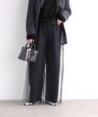 【バビロン/BABYLONE / KIDS】のチュール付き裏毛パンツ 人気、トレンドファッション・服の通販 founy(ファニー) ファッション Fashion キッズファッション Fashion for Kids ボトムス Bottoms おすすめ Recommended / Our Picks チュール Tulip, Tulip Motif フェミニン Feminine, Girly 再入荷 Restock / Back in Stock thumbnail ブラック19|ID: prp329100004808346 ipo3291000000034893376