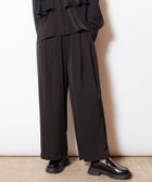【オズモーシス/OSMOSIS】のタックワイドパンツ 人気、トレンドファッション・服の通販 founy(ファニー) ファッション Fashion レディースファッション Fashion for Women パンツ Pants & Trousers トレンド Trend, Trending Now ポケット Pocket, Pocket Detail 再入荷 Restock / Back in Stock 冬 Winter / This Winter 定番 Standard, Basic Item A/W・秋冬 Autumn/Winter thumbnail BLACK|ID: prp329100004808368 ipo3291000000034893617