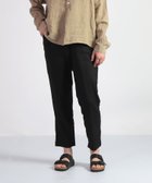 【ドミンゴ/DOMINGO】の麻レーヨンストレッチ リラックストラウザー 人気、トレンドファッション・服の通販 founy(ファニー) ファッション Fashion レディースファッション Fashion for Women 春 Spring ストレッチ Stretch, Stretchy Fabric とろみ Fluid, Flowy Fabric テーパード Tapered, Tapered Pants 定番 Standard, Basic Item バランス Balance, Style Balance フロント Front, Front Design ベーシック Basic, Essential ポケット Pocket, Pocket Detail リネン Linen, Linen Fabric リラックス Relax, Relaxed Fit S/S・春夏 SS, Spring/Summer, Warm Season おすすめ Recommended / Our Picks 夏 Summer thumbnail ブラック|ID: prp329100004808372 ipo3291000000034893667