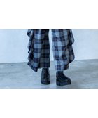 【オズモーシス/OSMOSIS】のチェックカスケードパンツ 人気、トレンドファッション・服の通販 founy(ファニー) ファッション Fashion レディースファッション Fashion for Women パンツ Pants & Trousers インナー Innerwear シンプル Simple, Minimal チェック Check, Plaid, Tartan 再入荷 Restock / Back in Stock A/W・秋冬 Autumn/Winter thumbnail BLUE|ID: prp329100004808384 ipo3291000000034893832