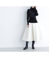 【ナチュラル ビューティー ベーシック/NATURAL BEAUTY BASIC】の中綿フレアスカート 人気、トレンドファッション・服の通販 founy(ファニー) ファッション Fashion レディースファッション Fashion for Women スカート Skirts Aライン・フレアスカート A-Line & Flared Skirts タフタ Taffeta, Structured Fabric フレア Flare, Flared エレガント 上品 Elegant |ID:prp329100004808409