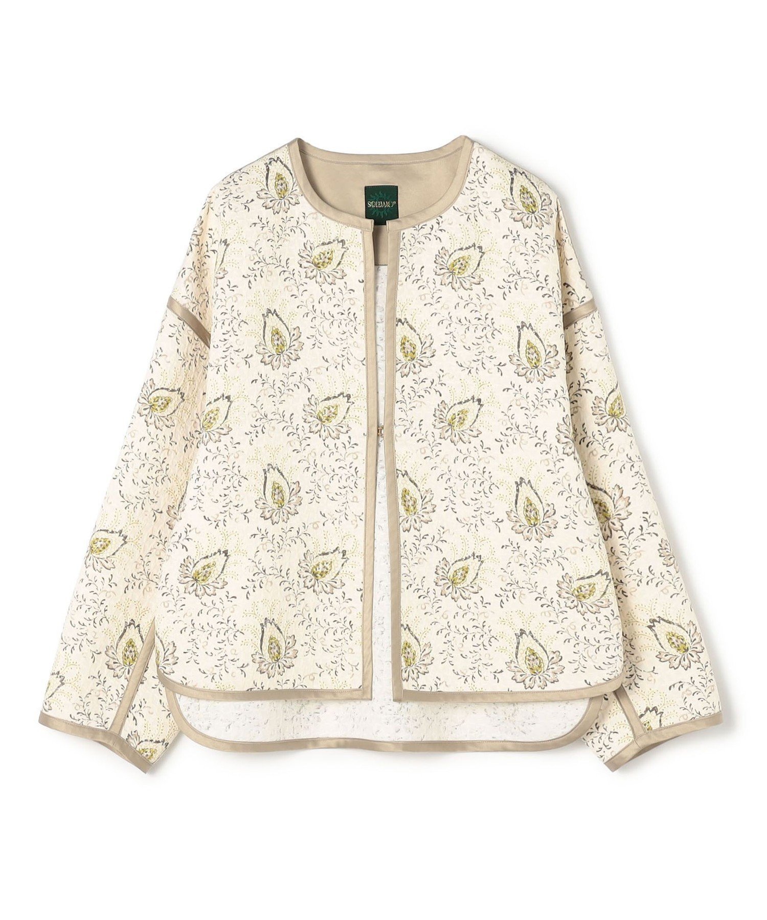 【トゥモローランド/TOMORROWLAND】のポリエステルプリント クルーネックブルゾン インテリア・キッズ・メンズ・レディースファッション・服の通販 founy(ファニー) ファッション Fashion レディースファッション Fashion for Women アウター Coat / Outerwear Collection ブルゾンジャケット・スポーティアウター Blouson Jackets バランス Balance, Style Balance ブルゾン Blouson, Bomber Jacket プリント Print, Printed Pattern 12 ホワイト系|ID: prp329100004808413 ipo3291000000034894106