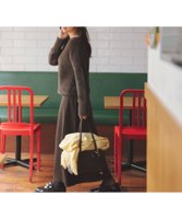 【ナチュラル ビューティー ベーシック/NATURAL BEAUTY BASIC】のフェザーニットセットアップ 人気、トレンドファッション・服の通販 founy(ファニー) ファッション Fashion レディースファッション Fashion for Women トップス・カットソー Cut & Sew Tops ニット Knit Tops & Sweaters セットアップ Set-Up, Coordinated Outfit フェザー Feather, Feather Detail |ID:prp329100004808414