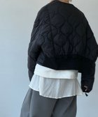 【チュクラ/chuclla】のミリタリー ライナーデザインジャケット chw22a140 人気、トレンドファッション・服の通販 founy(ファニー) ファッション Fashion レディースファッション Fashion for Women アウター Coat / Outerwear Collection レディースジャケット・軽アウター Jackets ヴィンテージ Vintage Style キルティング Quilted, Quilting ショルダー Shoulder, Shoulder Strap ショート Short, Short Length ジャケット Jacket, Outerwear ドロップ Drop Shoulder, Dropped Style バランス Balance, Style Balance フロント Front, Front Design ブラウジング Blouson Silhouette, Cinched Waist ミリタリー Military, Army Style ライナー Liner, Inner Layer リメイク Remake, Reconstructed ワイド Wide, Wide Fit thumbnail ブラック|ID: prp329100004808415 ipo3291000000034894153