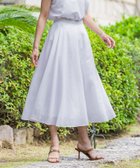 【ビアッジョブルー/Viaggio Blu】のドライシアーシャンブレースカート≪手洗い可能≫ 人気、トレンドファッション・服の通販 founy(ファニー) ファッション Fashion レディースファッション Fashion for Women スカート Skirts 春 Spring フォルム Silhouette, Form フレアースカート Flared Skirt, A-Line Skirt S/S・春夏 SS, Spring/Summer, Warm Season 夏 Summer エレガント 上品 Elegant 2025年 2025 2025春夏・S/S Spring/Summer 2025 SS25 thumbnail ホワイト|ID: prp329100004808416 ipo3291000000034894162