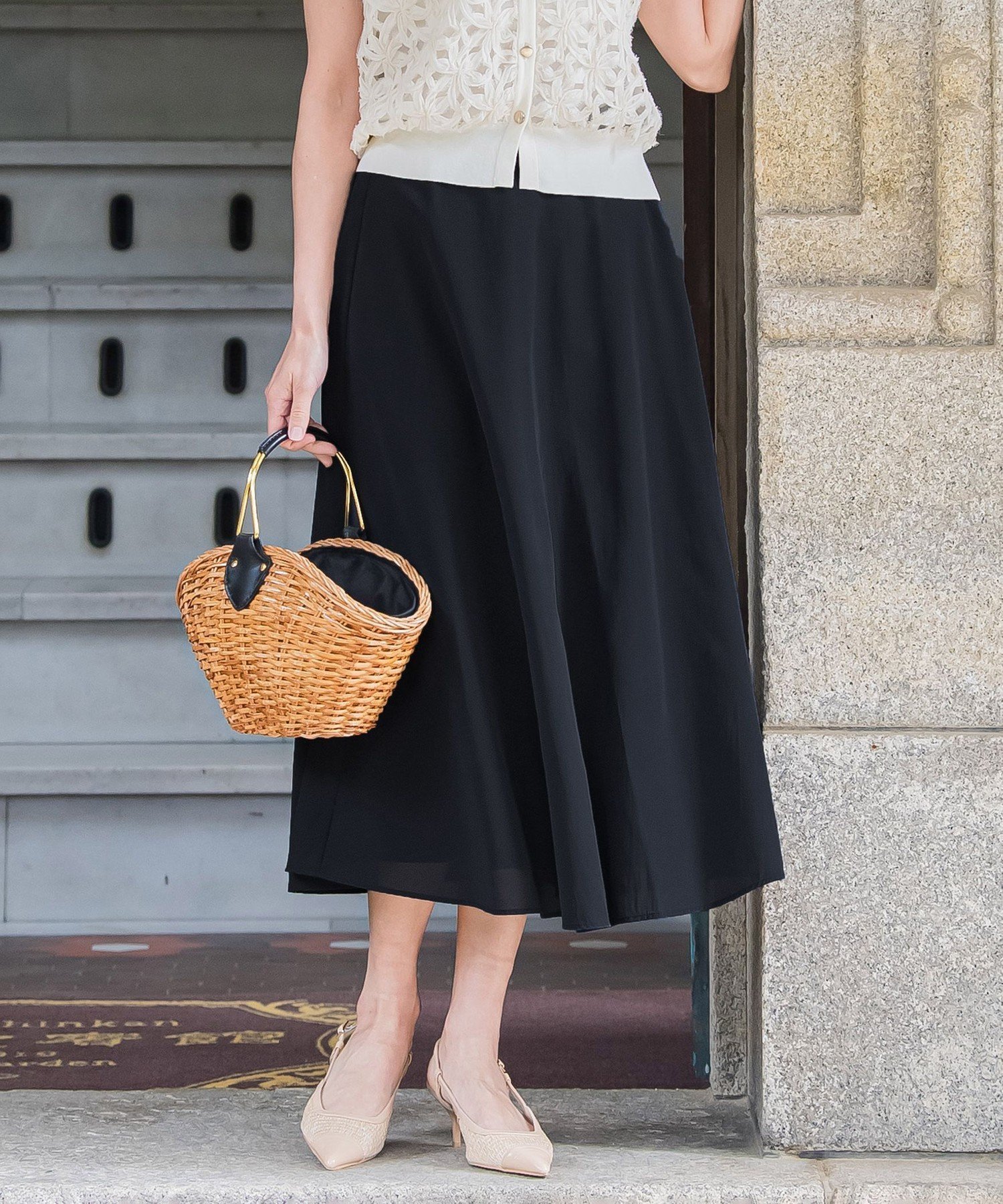 【ビアッジョブルー/Viaggio Blu】のドライシアーシャンブレースカート≪手洗い可能≫ インテリア・キッズ・メンズ・レディースファッション・服の通販 founy(ファニー) ファッション Fashion レディースファッション Fashion for Women スカート Skirts 春 Spring フォルム Silhouette, Form フレアースカート Flared Skirt, A-Line Skirt S/S・春夏 SS, Spring/Summer, Warm Season 夏 Summer エレガント 上品 Elegant 2025年 2025 2025春夏・S/S Spring/Summer 2025 SS25 ブラック|ID: prp329100004808416 ipo3291000000034894163