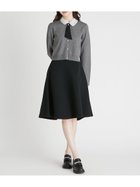 【セルフォード/CELFORD】のダンボールニットフレアスカート 人気、トレンドファッション・服の通販 founy(ファニー) ファッション Fashion レディースファッション Fashion for Women スカート Skirts Aライン・フレアスカート A-Line & Flared Skirts スマート Smart, Elegant トレンド Trend, Trending Now フレア Flare, Flared リラックス Relax, Relaxed Fit thumbnail BLK[009]|ID: prp329100004808418 ipo3291000000034894171